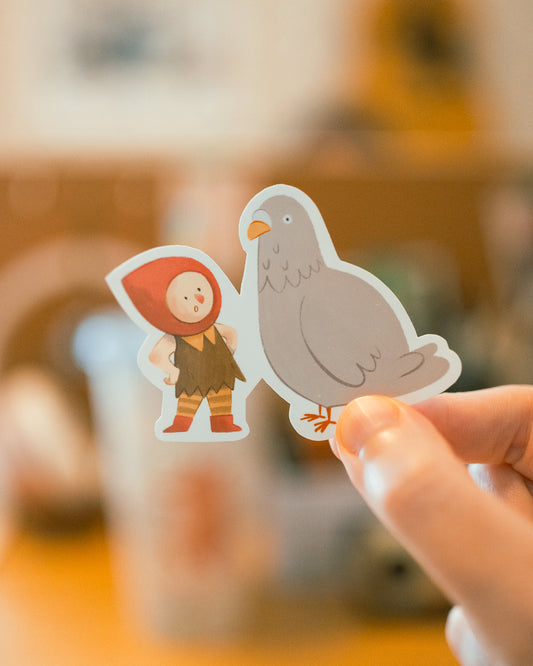 Nouvel ami - Sticker