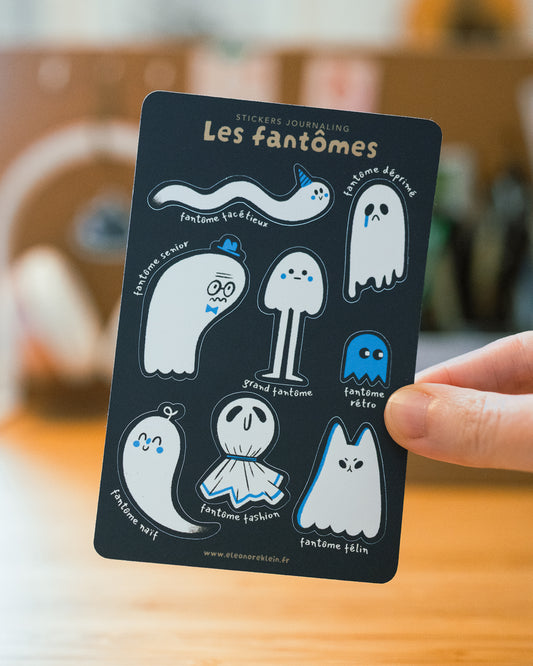 Les fantômes - Stickers en édition limitée